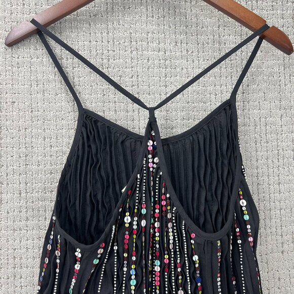 Farm Rio V-Neck Sequin Slip Dress - Picture 8 of 12